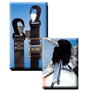 1-Pair Big Daddy's 1-1/2-in. Ratchet Tie-Downs with 2-Genuine Sheepskin Softyes